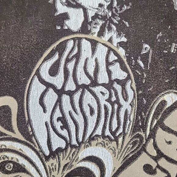 Rock & Roll Hall of Fame Authentic Jimi Hendrix Graphic Tee-shirt Size Medium - Picture 9 of 13